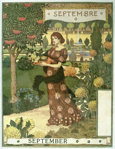 September door Eugene Grasset